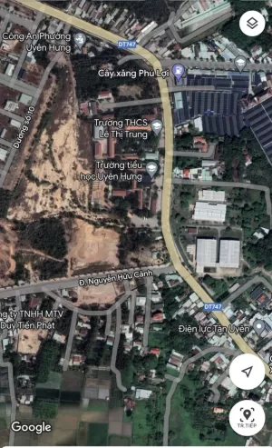 Bán đất mặt tiền đường Nguyễn Hữu Cảnh (ĐH420 cũ) nhựa 30m trung tâm thị xã Tân Uyên Bình Dương thích hợp kinh doanh, xây trọ cho thuê, để ở